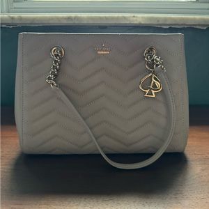 Kate spade ash grey Reese park purse